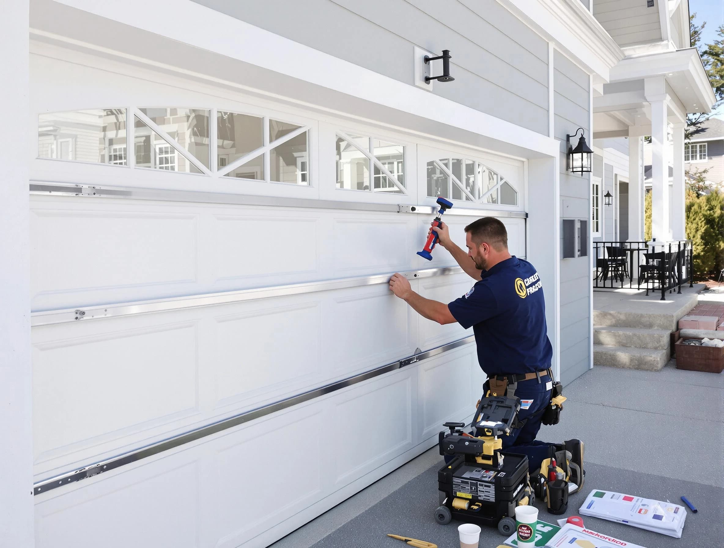 Professional garage door installation by Naples Garage Door Repair in Naples