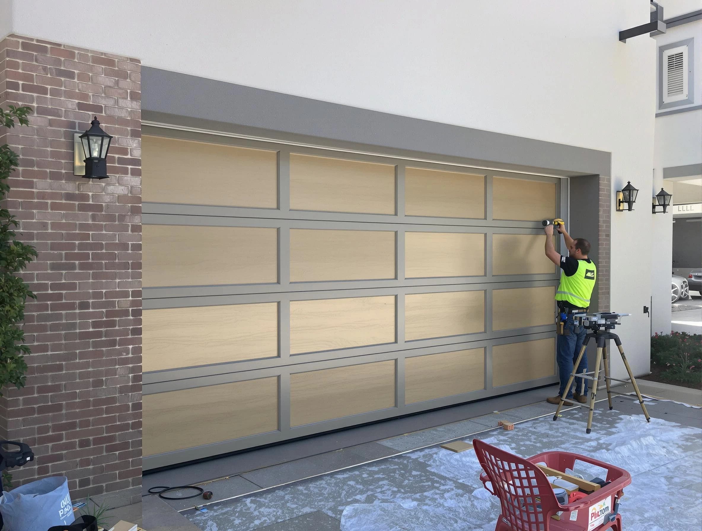 Garage door replacement service by Naples Garage Door Repair in Naples