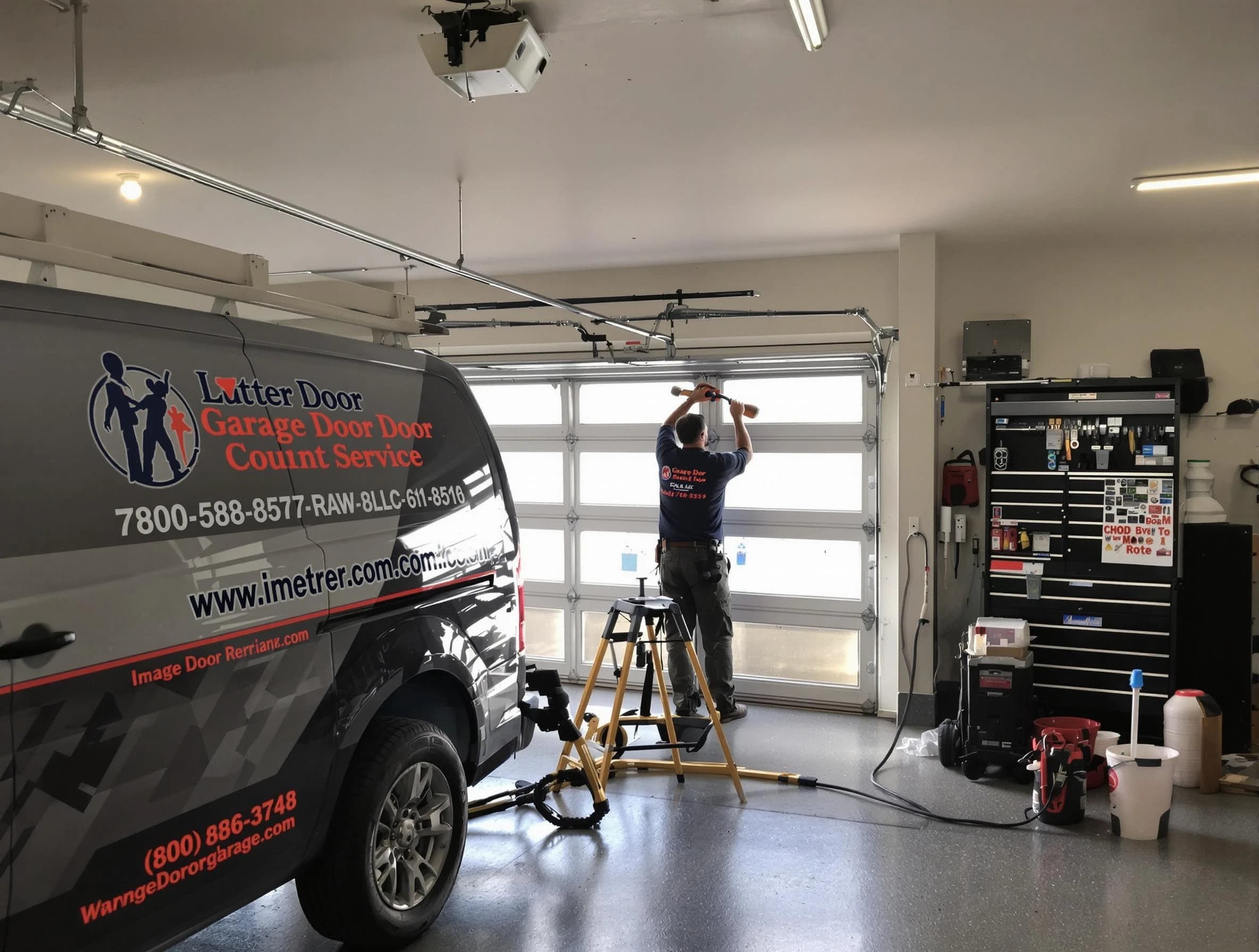 Naples Garage Door Repair rapid response team performing same-day repair in Naples