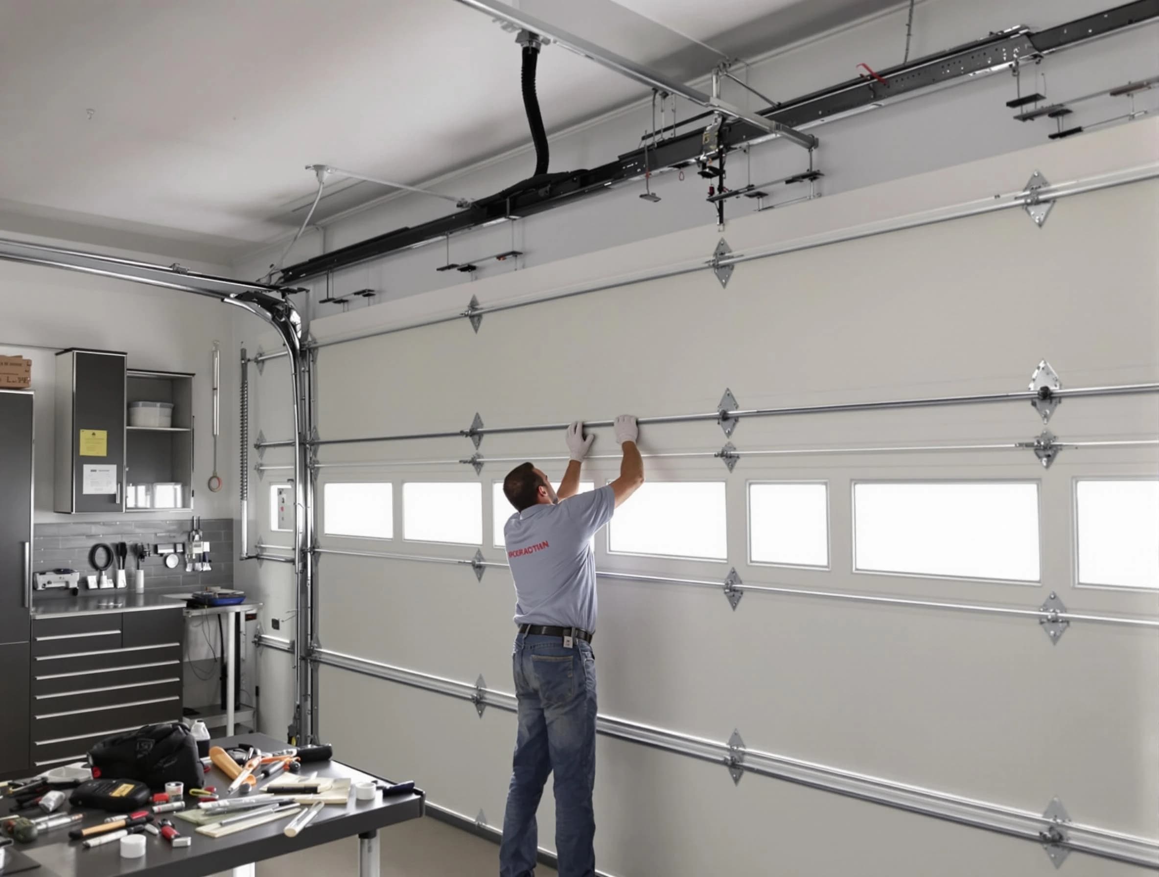 Garage Door Track Repair in Naples